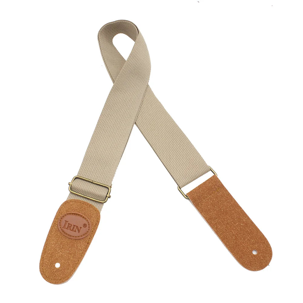 Guitar Strap Multi-Color Guitar Belts Adjustable Pure Cotton Guitar Straps for Bass Ac close-up view