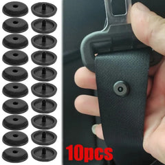 10 PCS Car Seatbelt Buckle Car Seat Belt Stop Button Clips Seatbelt Adjuster Fastener Re detail view