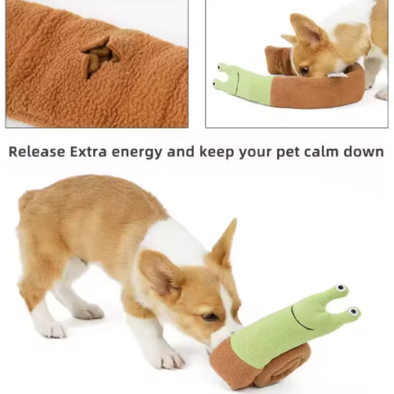 Snail Shaped Pet Toys for Dogs additional angle