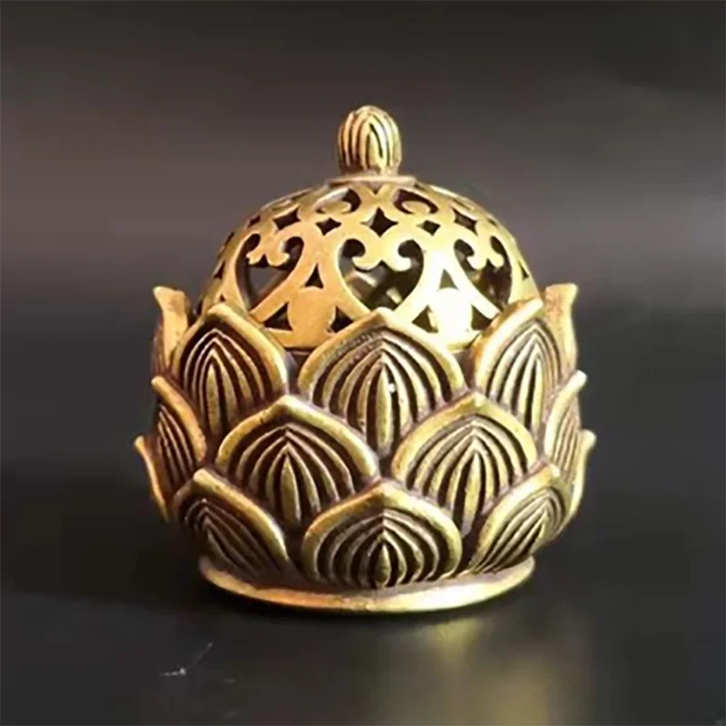 Lotus Incense Holder | Mini Asian Style Cone Burner Zen Decor Gift alternate view