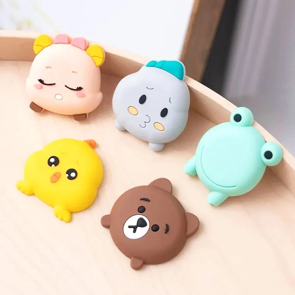 Mute Door Stopper Wall Protector Sticker | Silent Shock Absorber Pad close-up view
