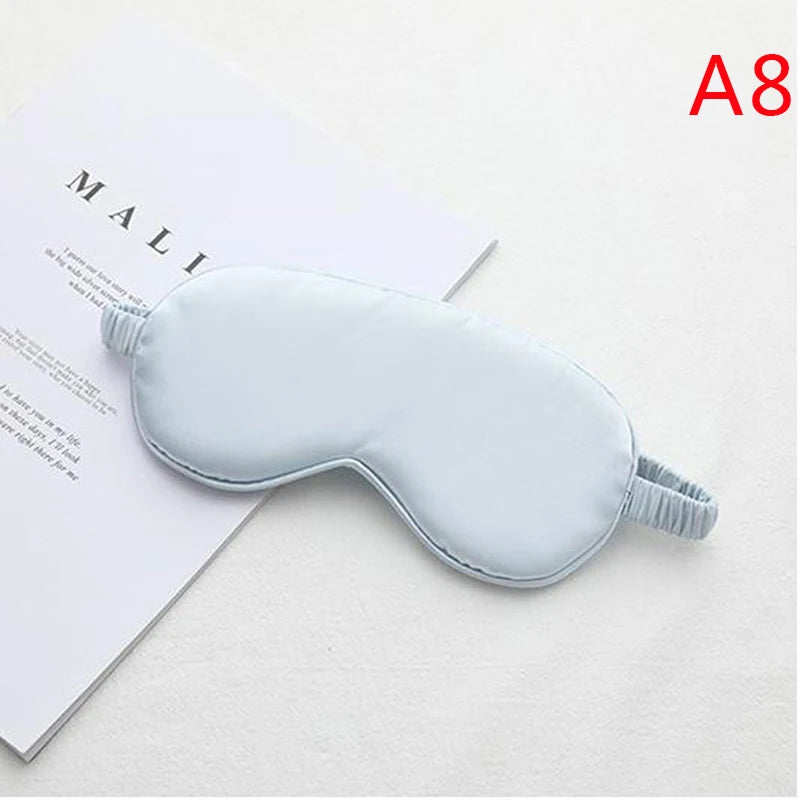 Silk Sleep Eye Mask | Light Blocking Blindfold for Restful Sleep additional angle