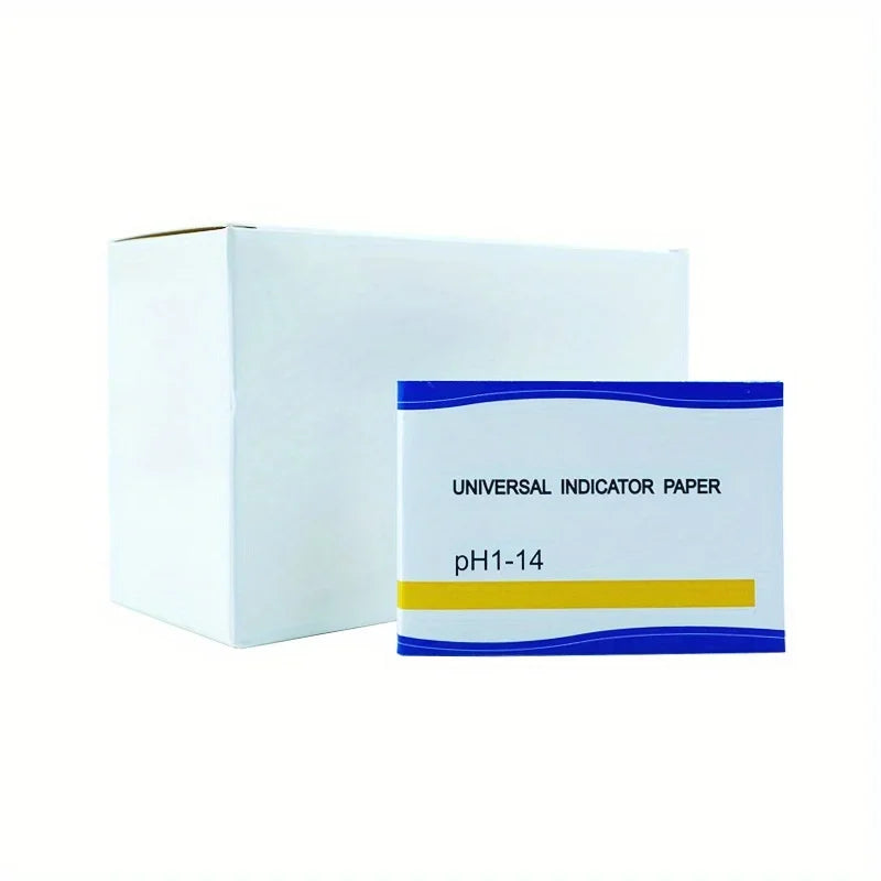pH Test Strips 1-14 | Professional Litmus Paper for Water, Soil, and Cosmetics close-up view
