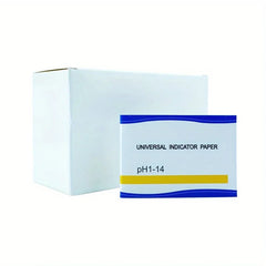 pH Test Strips 1-14 | Professional Litmus Paper for Water, Soil, and Cosmetics close-up view