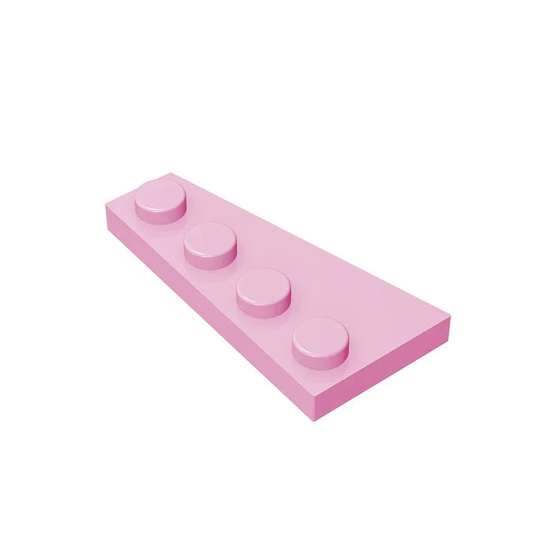 Gobricks GDS-549 Wedge Plate 4 x 2 Right | Building Block for Compatible DIY Sets alternate view
