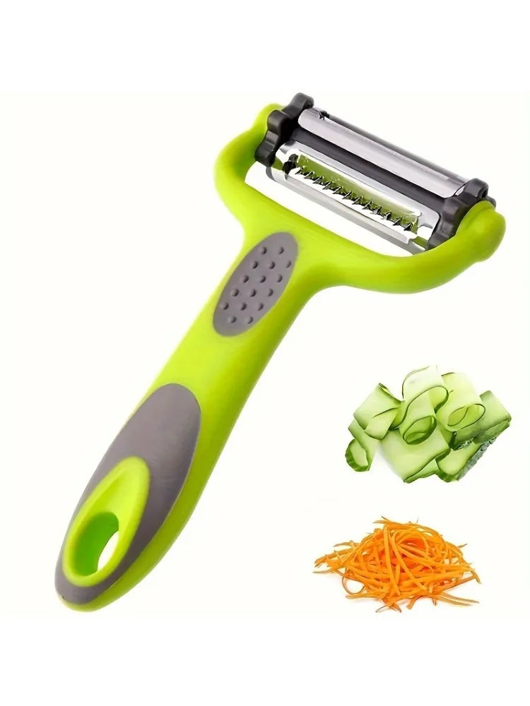 1pc 3in1 Multi Fruit Vegetable Peeler Grater Shredder | Kitchen Essential Multifuncti alternate view