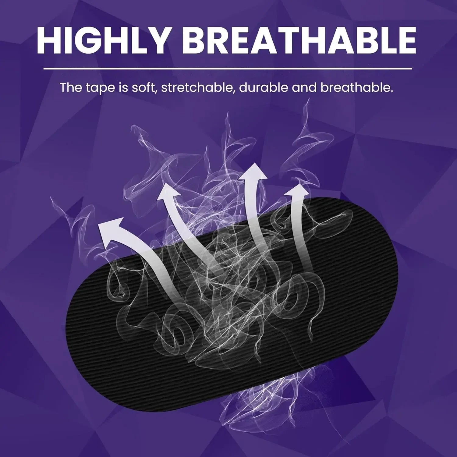 30 Anti-Snoring Mouth Tape Strips | Sleep Aid for Nasal Breathing and Dry Mouth Relief close-up view