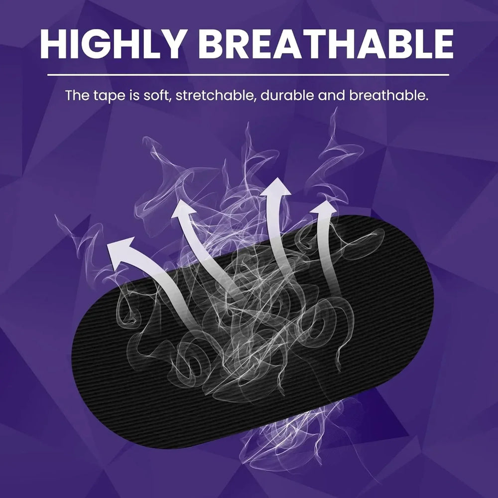 30 Anti-Snoring Mouth Tape Strips | Sleep Aid for Nasal Breathing and Dry Mouth Relief close-up view