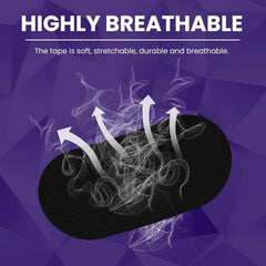 30 Anti-Snoring Mouth Tape Strips | Sleep Aid for Nasal Breathing and Dry Mouth Relief close-up view