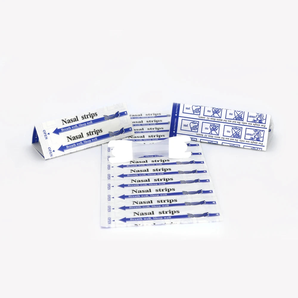 Transparent Nasal Strips 50 Pack | Anti-Snoring Nose Strips for Better Breathing lifestyle view