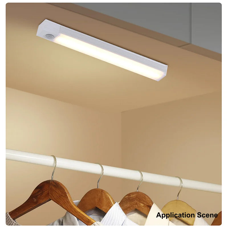 Wireless USB Rechargeable Motion Sensor LED Bar Light Induction Night Light Portable lifestyle view