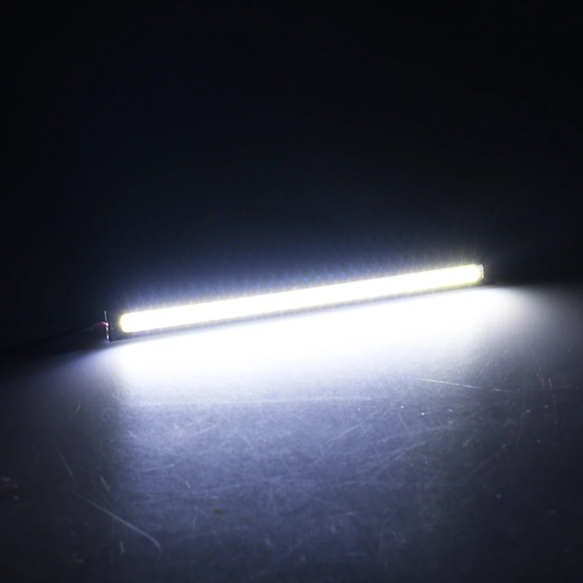 2pcs 17cm Universal Waterproof Daytime Running Lights | COB Fog Lamp Strip Lights detail view