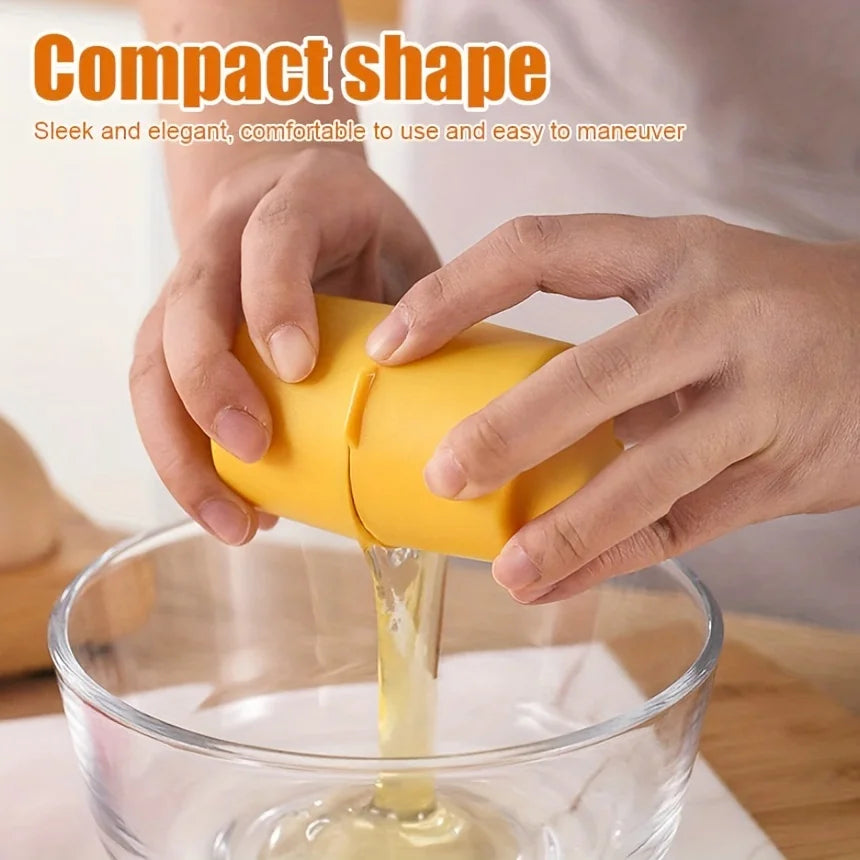 Manual Egg Shell Opener | Non-Stick Plastic Egg Cracker for Raw and Boiled Eggs lifestyle view