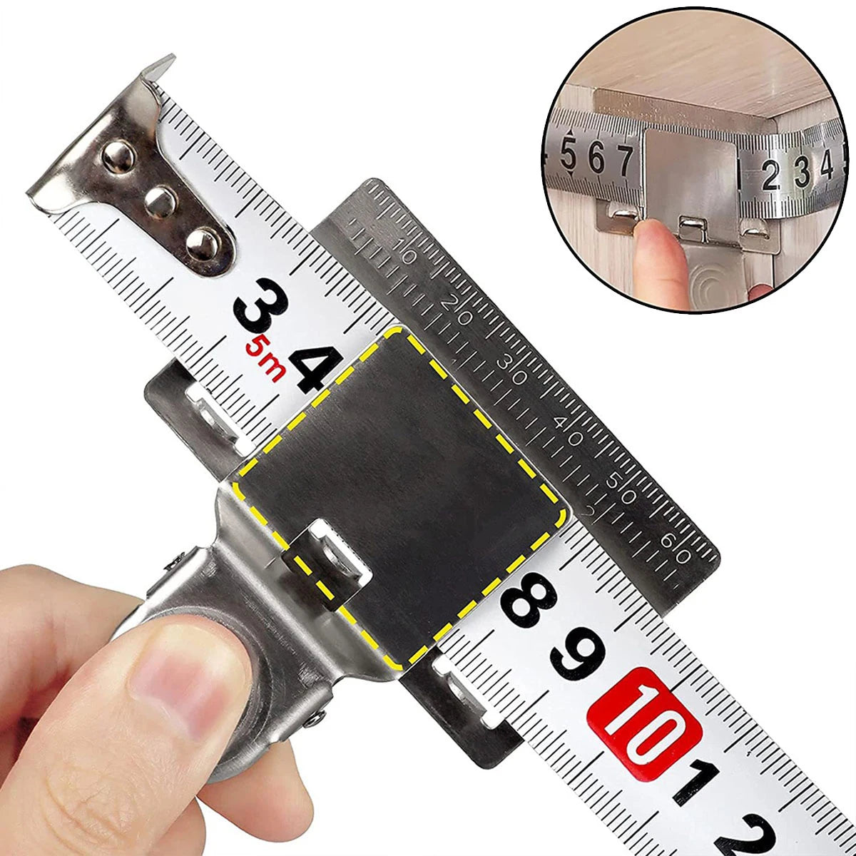 Tape Measure Clip | Precision Marking Tool for Accurate Measurements alternate view