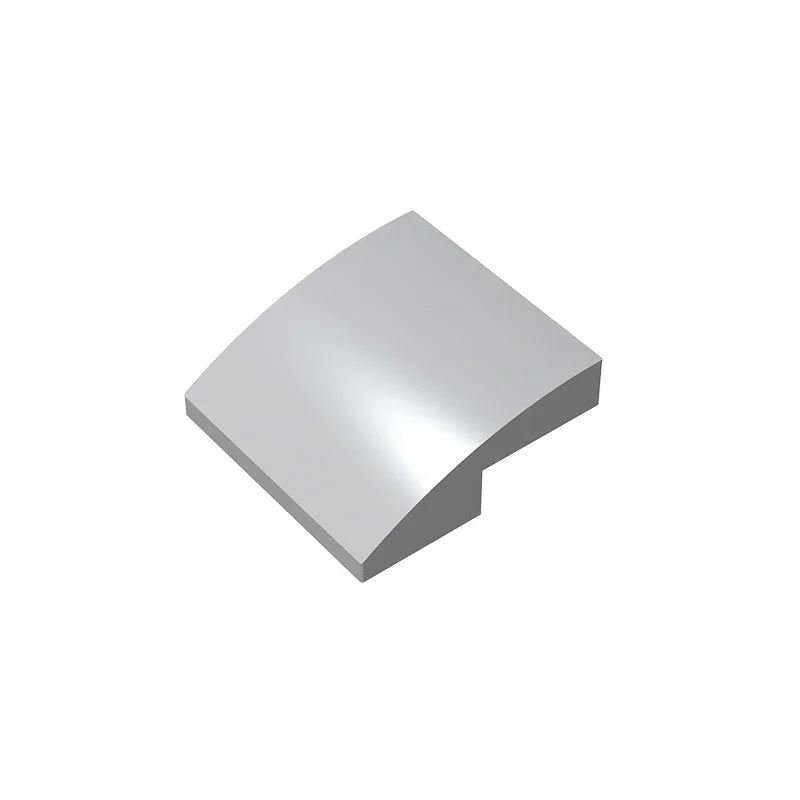 Gobricks GDS-1270 Slope, Curved 2 x 2 Inverted | Compatible with Lego 32803 Building alternate view