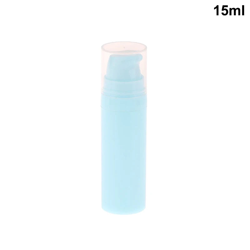 Refillable Lotion Bottles Airless Pump Vacuum Toiletries Container Empty Plastic Cosmeti detail view