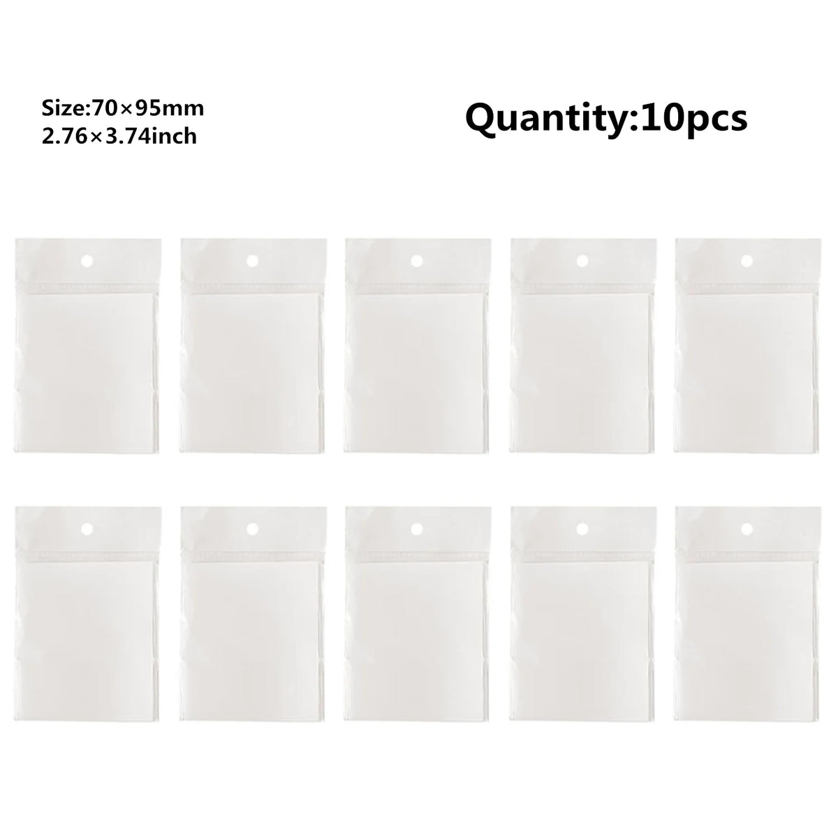 50 Sheets Transparent Sticky Note Pads Waterproof lifestyle view