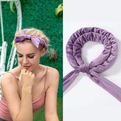 Heatless Curling Rod Headband No Heat Hair Curler Soft Lazy Hair Rollers Sleeping Curl Bar Wave Form