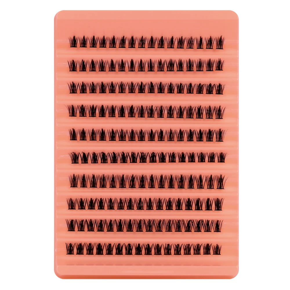 Lash Clusters Individual Lashes Extensions Natural Look Lashes D Curl Fluffy Cluster Lashes DIY Eyelash Extension
