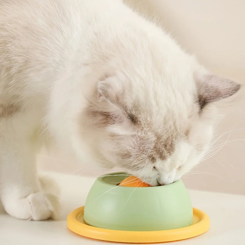Interactive Pet Cat Licking Food Toys Anti-slip Pet Slow Feeder for Cats Funny Kitten Li detail view