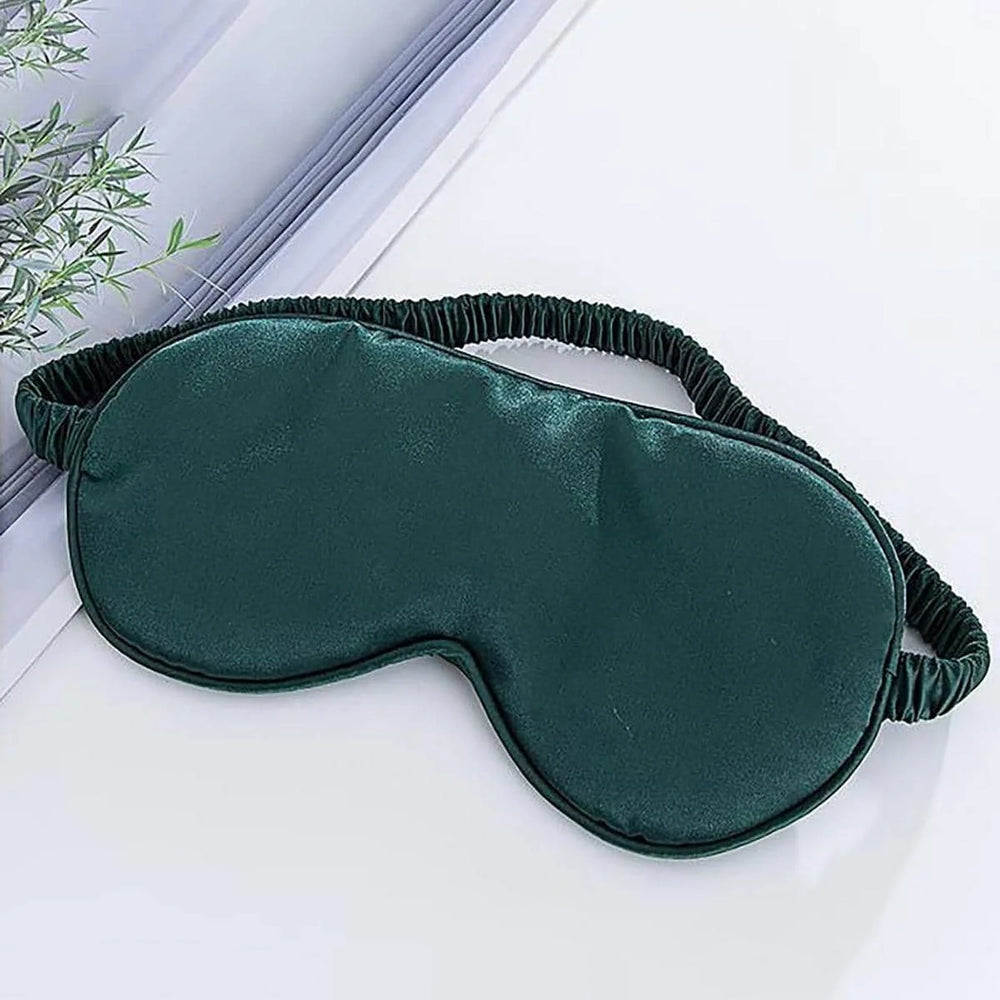 Double Sided Imitation Silk Sleep Mask | Light Blocking Travel Eye Mask additional angle