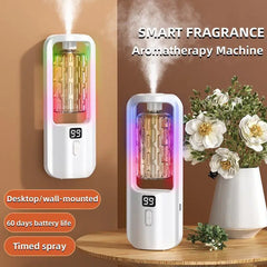 50ml Wall Mounted Aroma Diffuser with Time Setting | USB Rechargeable Air Freshener alternate view