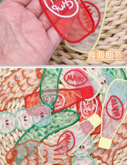 The New Korean-Style Organza Bookmarks from the Fruit and Vegetable Series Are Highly alternate view