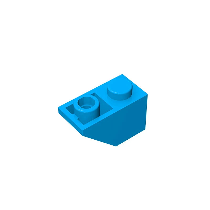 Gobricks GDS-597 Slope, Inverted 45 2x1 | Compatible Building Block for DIY lifestyle view