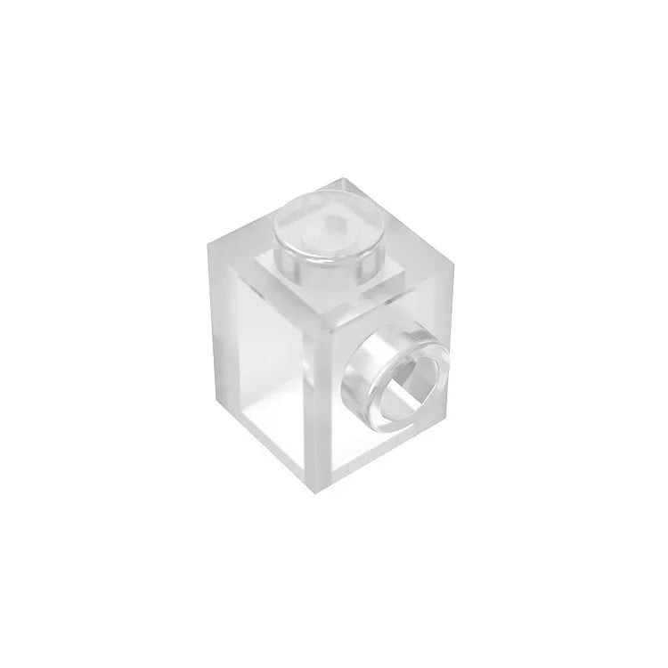 Gobricks GDS-635 BRICK 1X1 W. 1 KNOB | Single Side Bump Building Block Compatible wit alternate view