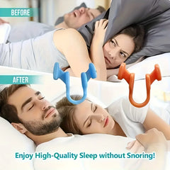 Anti-Snoring Nose Clip Device | 3-Color Sleep Aid Solution