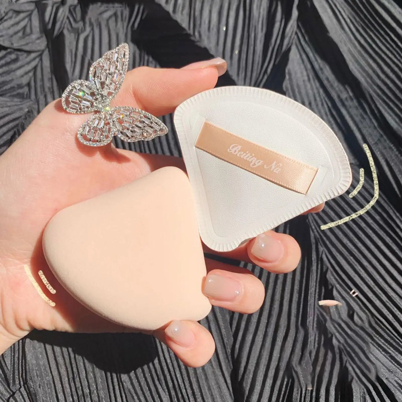 Super Soft Marshmallow Makeup Sponge Puff Dry Wet Dual-use Air Cushion Powder Puff Cosmetic Sponges