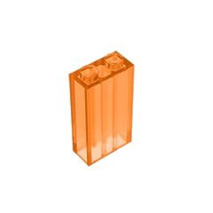 Gobricks GDS-1405 Brick 1 x 2 x 3 | Compatible Building Block for DIY close-up view