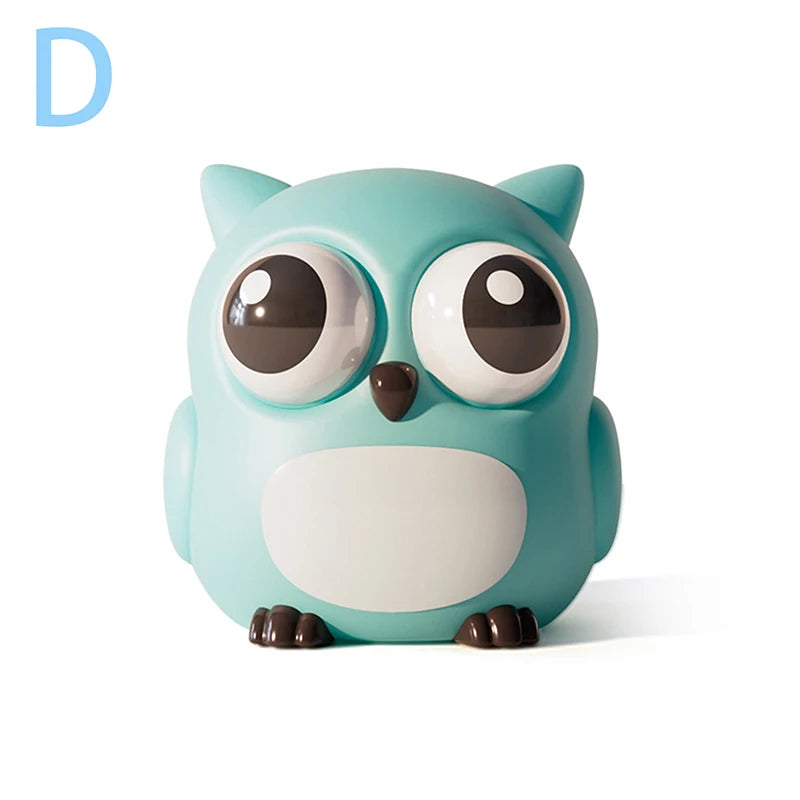 Pop Eye Squeeze Cartoon Animal Sensory Toys Fun Novelty Fidget Stress Relief Anxiety Eye detail view
