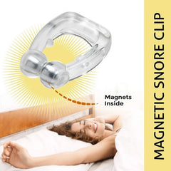 Anti Snore Nose Clip | Magnetic Sleep Aid for Quiet Nights close-up view