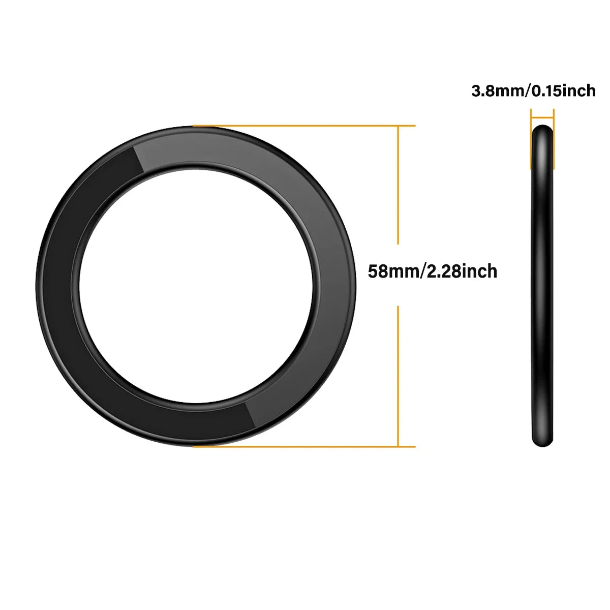 MagSafe Magnetic Phone Holder for iPhone 12-14 Wall & Car Mount