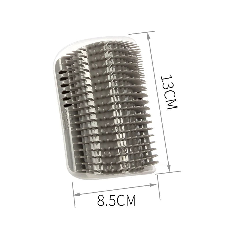 Massage Pet Cat Brush Corner Scrape Hair Removal Beauty Clean Corner Brush Removable S close-up view
