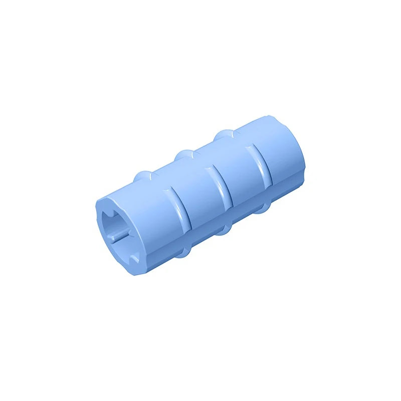 Gobricks Cross Axle Extension M 3 Ribs | Compatible Technical Building Block Connecto alternate view