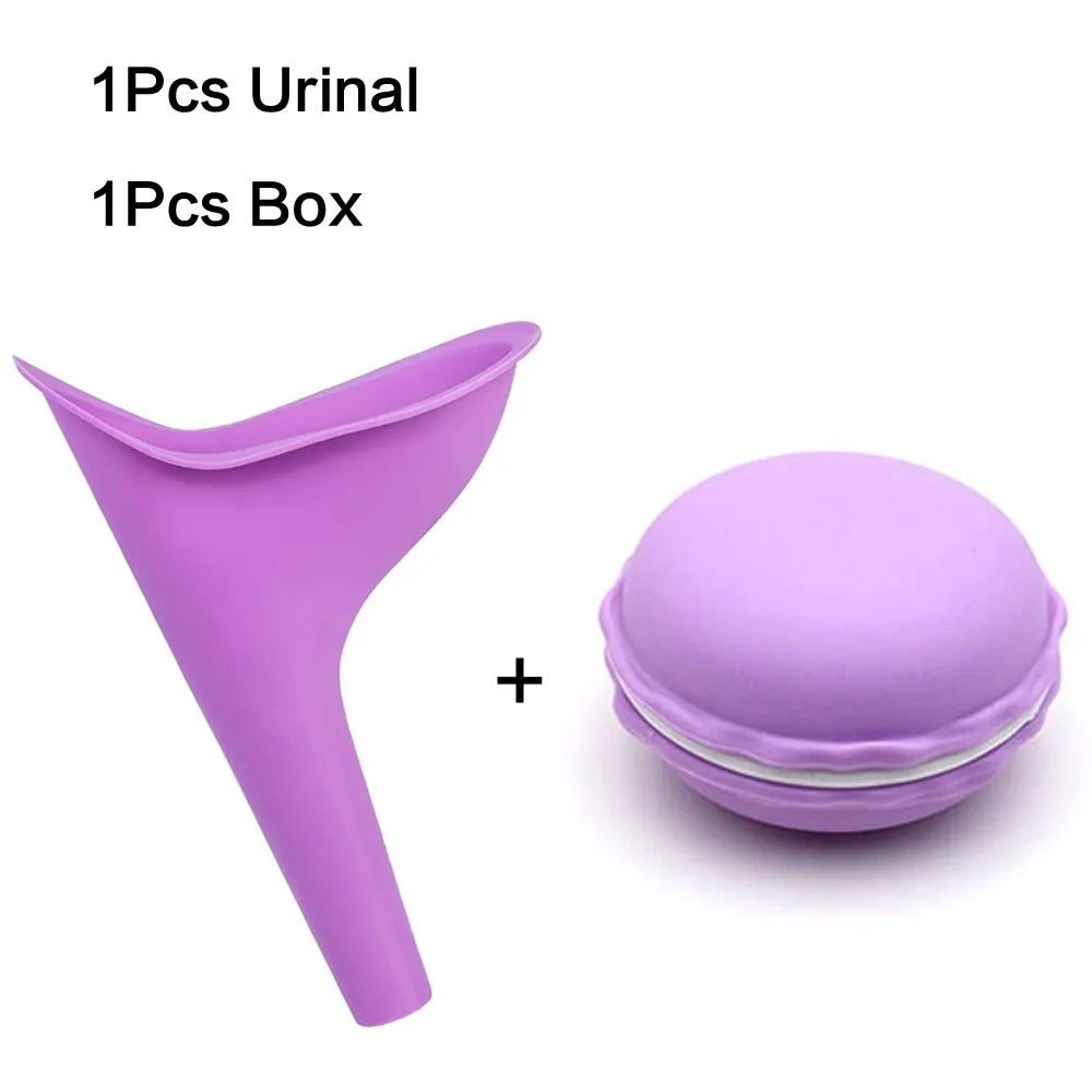 Women Urinal Outdoor Travel Camping Urinal Funnel Portable Female Urinal Urination De alternate view