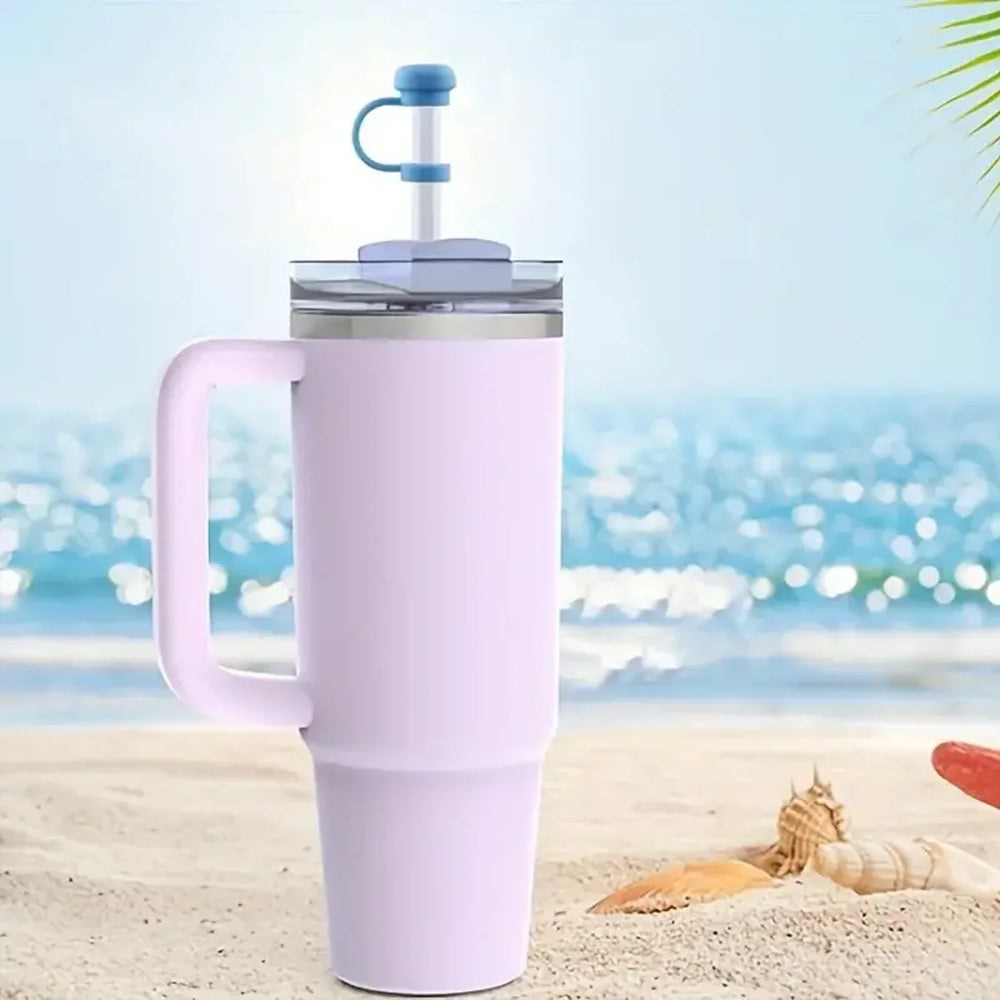 6/12pcs Stanley Straw Cap, 0.4 Inch Stanley Silicone Straw Cap Accessory, Dustproof St close-up view