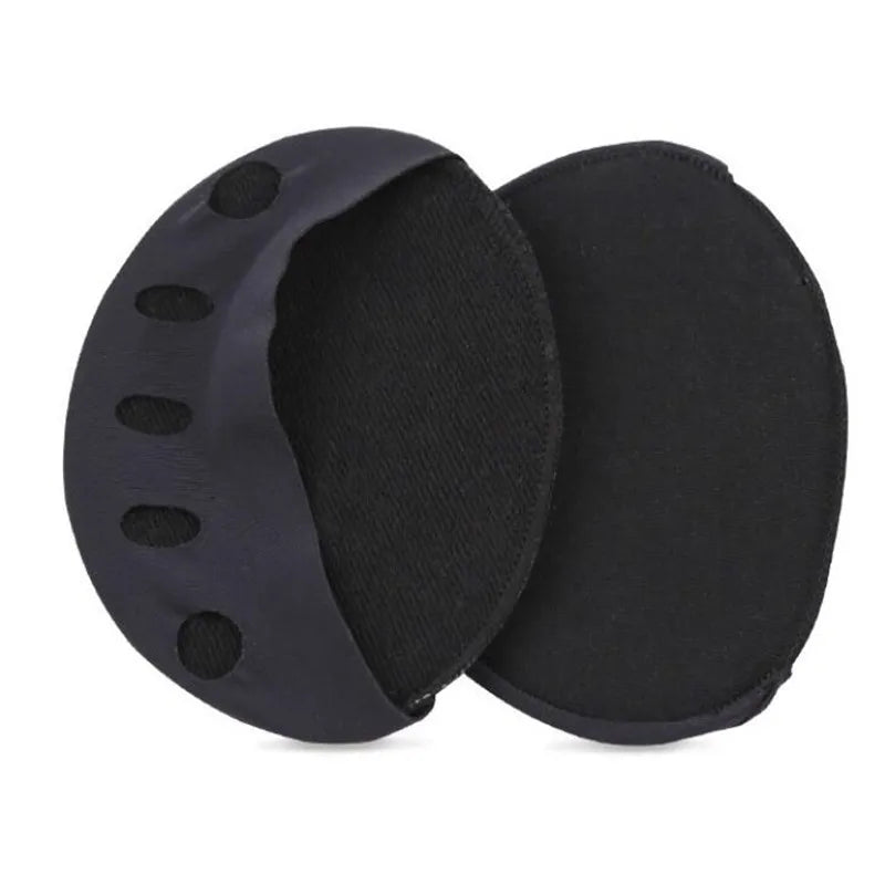 2PCS Five Toes Forefoot Pads Invisible Shoe Pads Socks Women Half Insoles for High Heel Shoes Pads Sweat Absorption Anti-slip