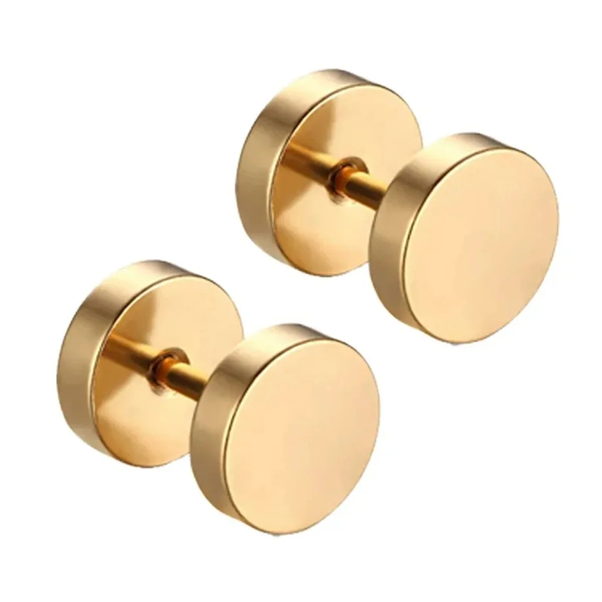 1/15Pairs Punk Cool Gothic Stainless Steel Stud Earrings Set for Men Women,Fashion Tr alternate view