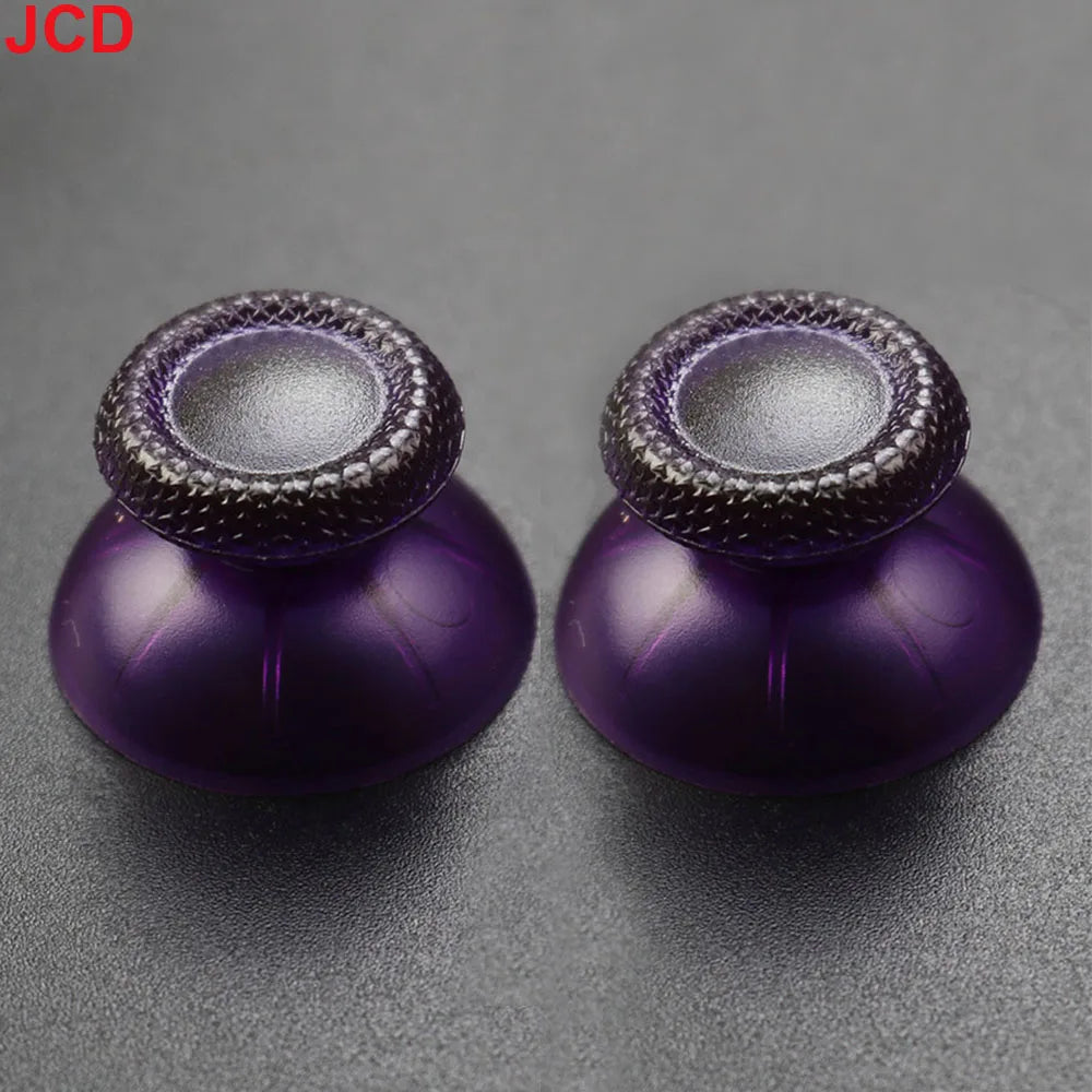 JCD 2pcs 3D Analog Joystick Stick For PS5 Controller Analogue Thumbsticks Caps Mushroo close-up view