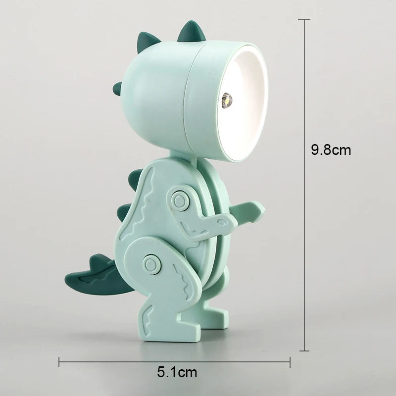 Mini Dinosaur Night Light | Battery-Powered LED Lamp for Kids alternate view