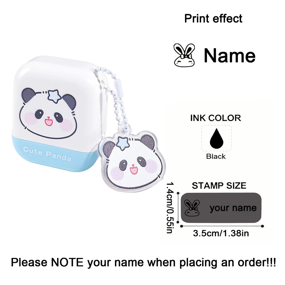 Custom Name Stamp for Clothes and School Uniforms | Personalized Belongings Marker alternate view