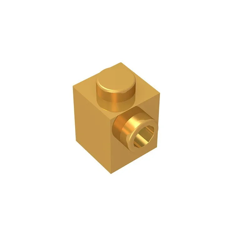 Gobricks GDS-635 ZIEGEL 1X1 M. 1 NOBBE | Baustein mit einseitiger Noppe kompatibel mit Lego 87087
