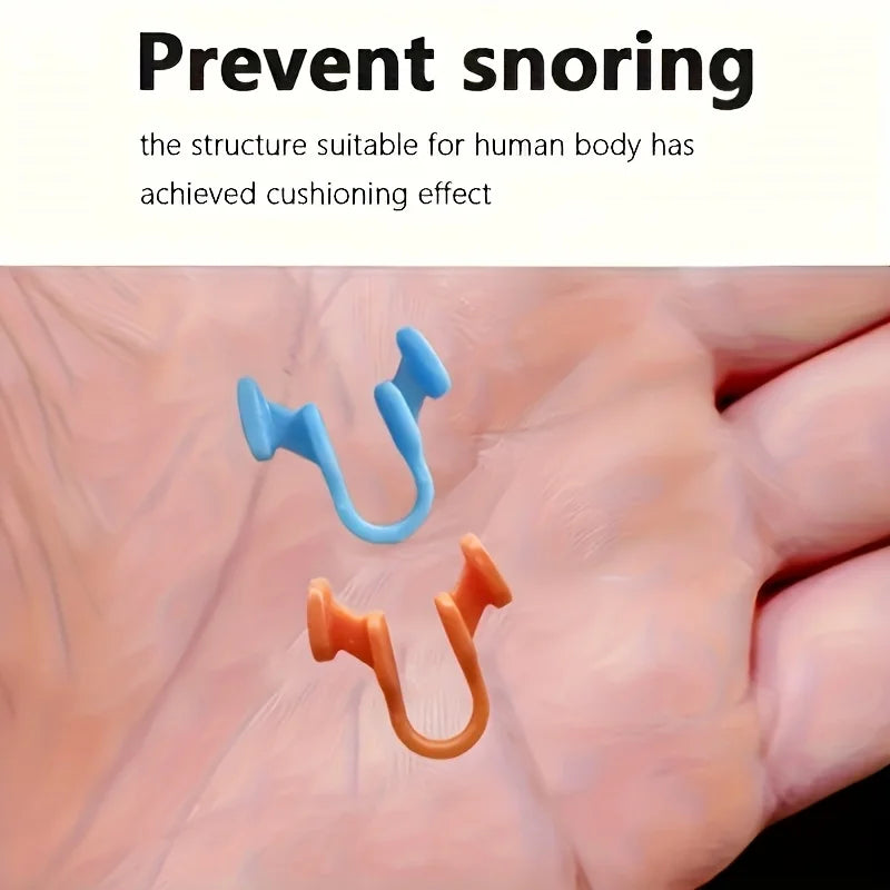 Anti-Snoring Nose Clip Device | 3-Color Sleep Aid Solution close-up view