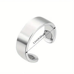 Magnetic Acupressure Anti Snoring Ring | Natural Sleep Aid close-up view