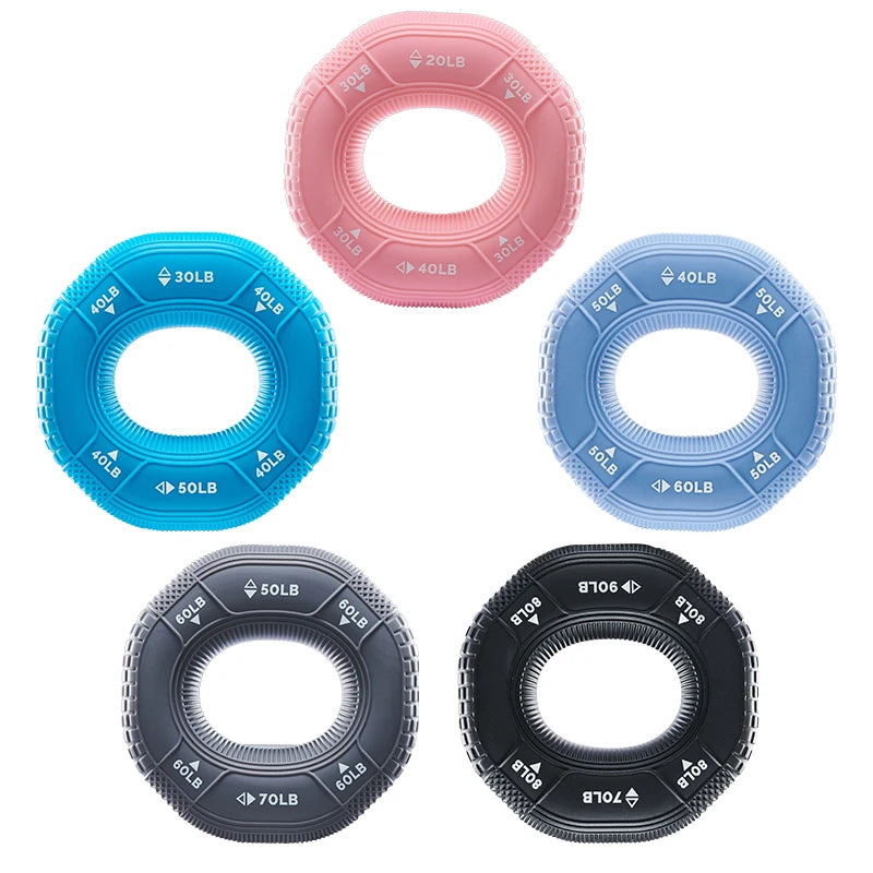 Silicone Finger Gripper Ring | Hand Muscle Strengthener for Wrist and Finger Training lifestyle view