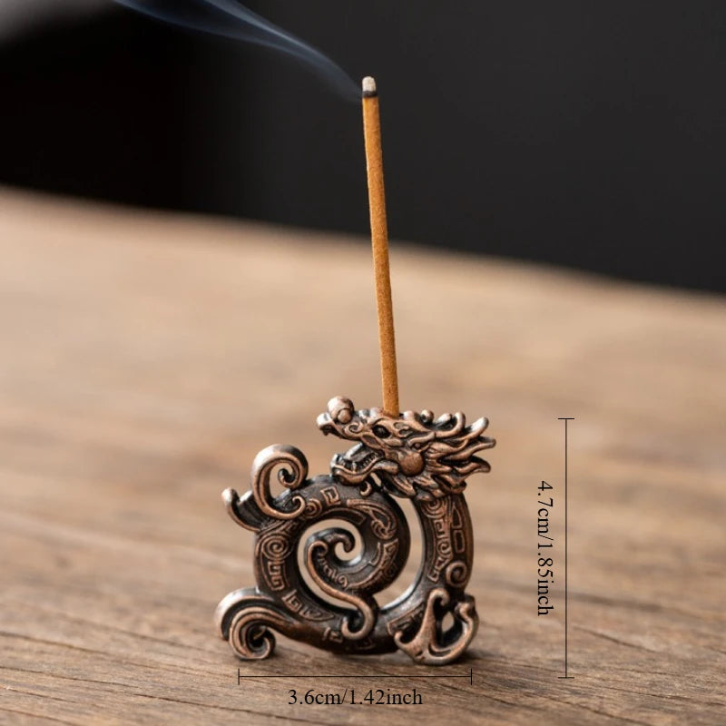 Creative Incense Holder Boat | Old Men Fishing Japanese Style Incense Stick Burner alternate view