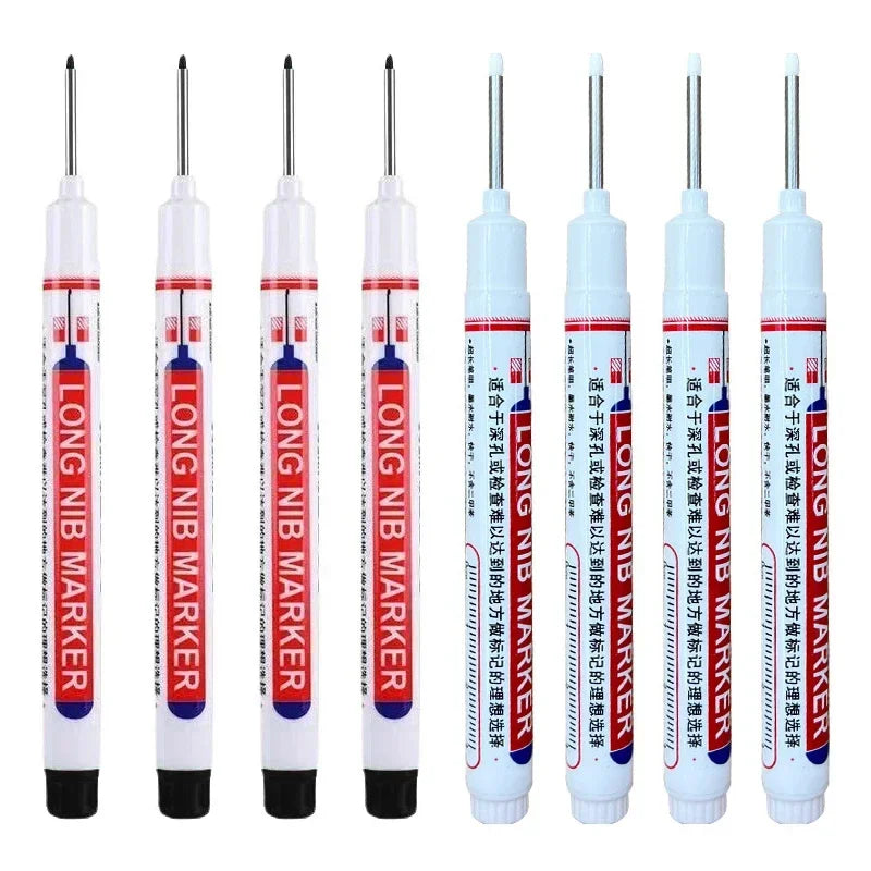 20mm Deep Hole Long Nib Markers Set | Multi-Purpose Perforating Pen for Metal, Wood, lifestyle view